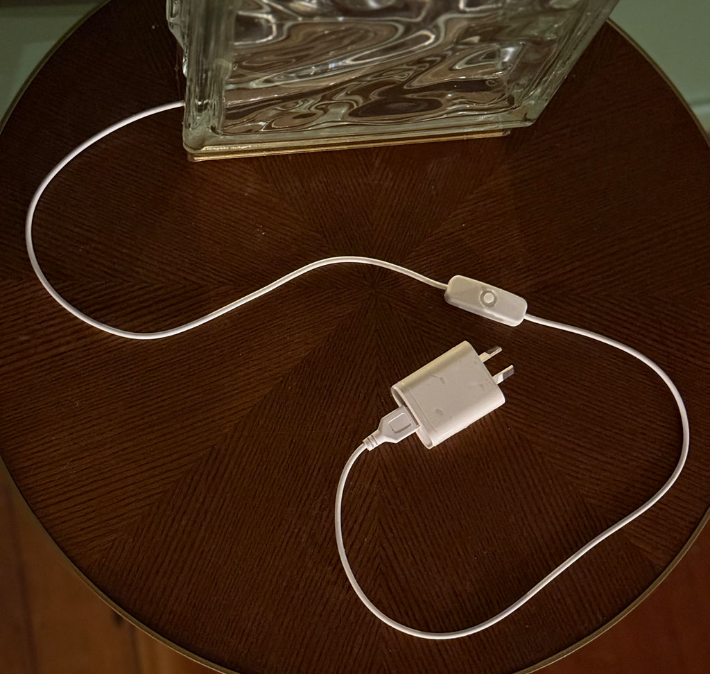 Wired Bolt Bloc Lamp