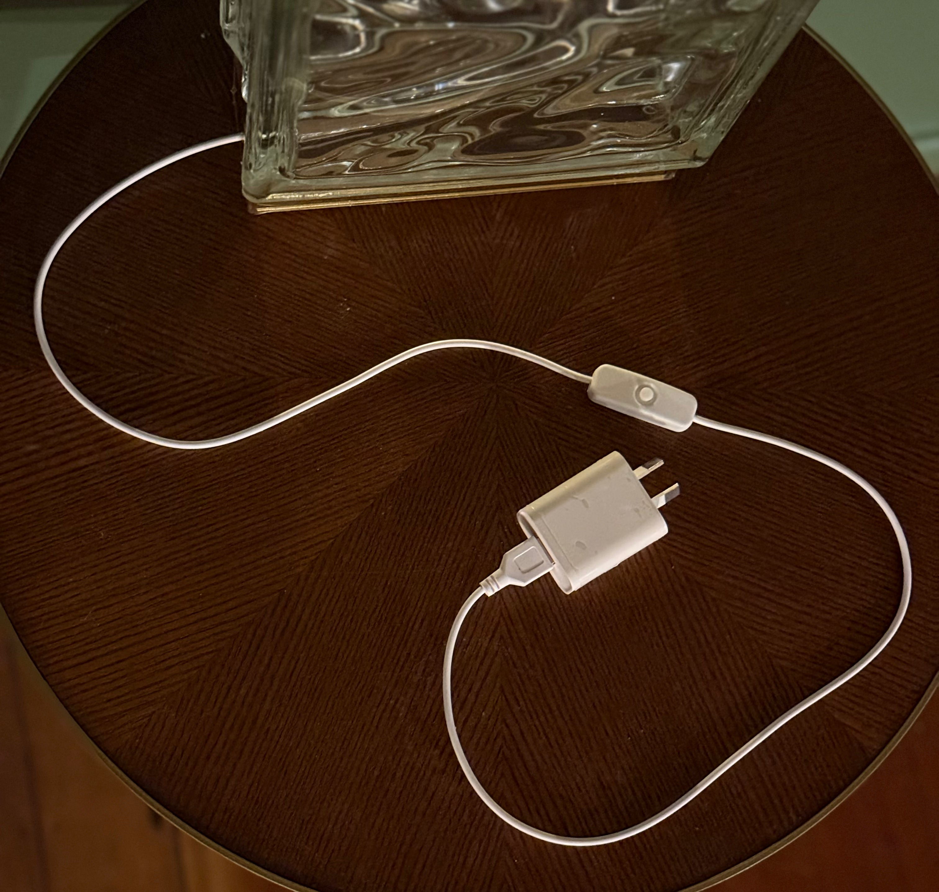 Wired Bolt Bloc Lamp