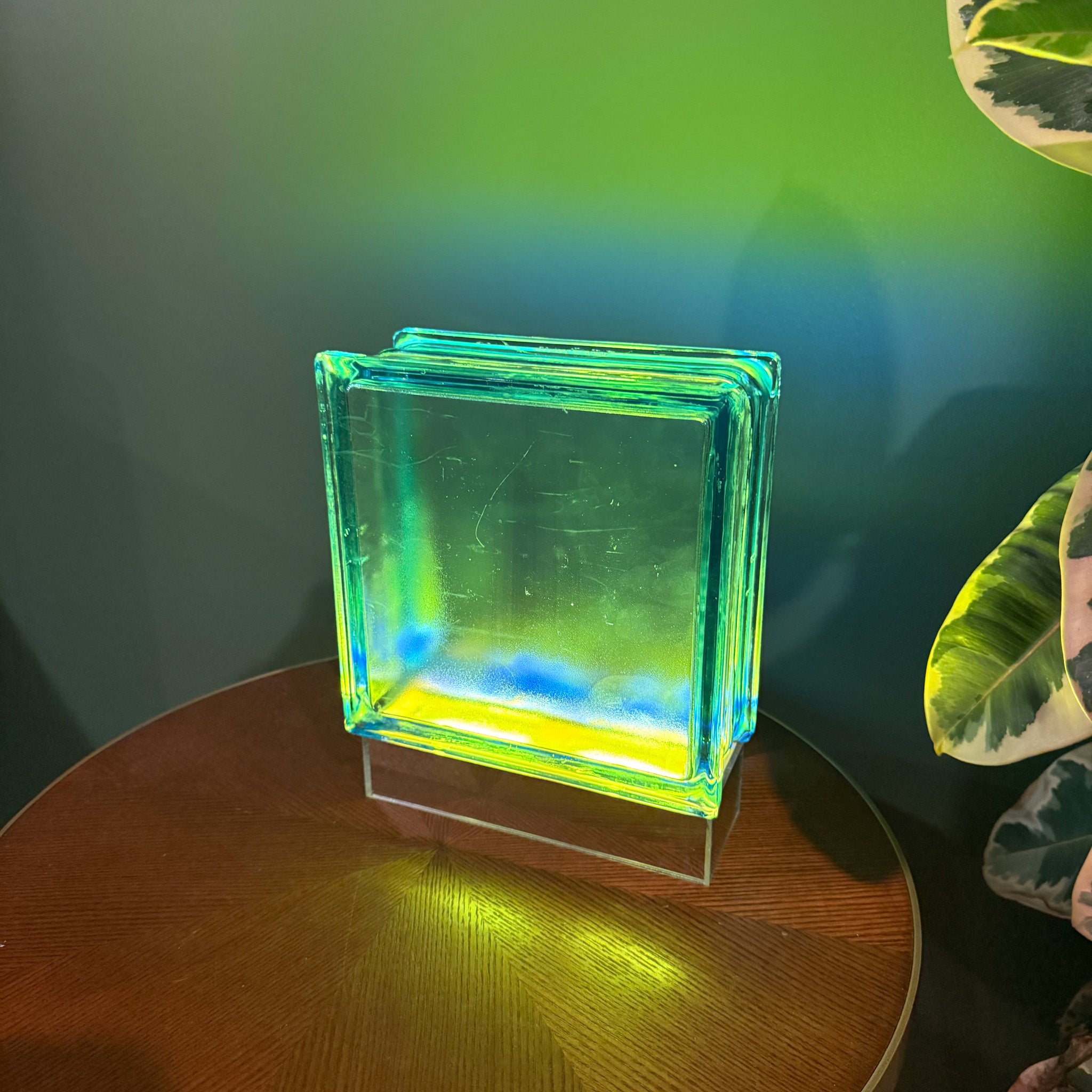 Wired Blue Bloc Lamp