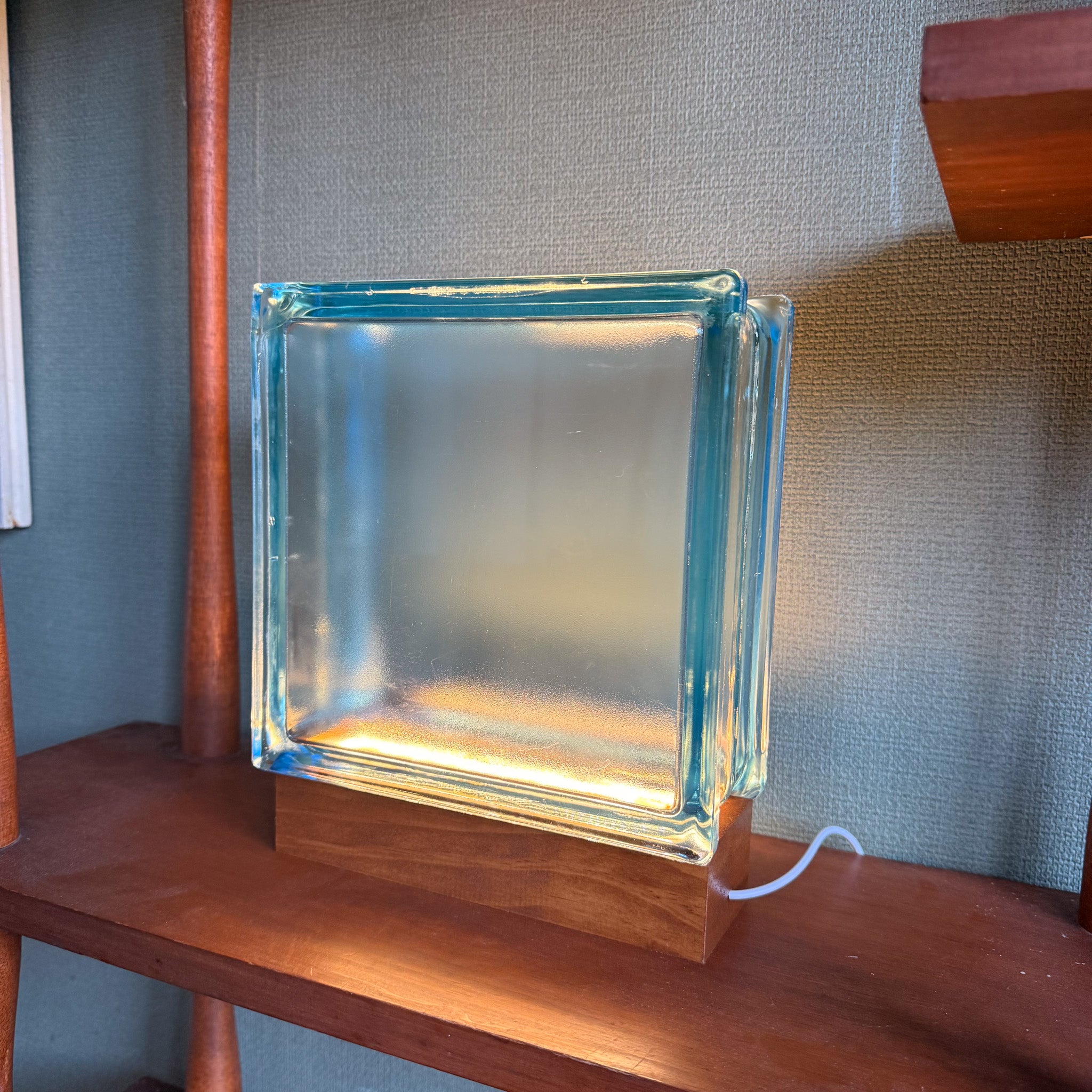 Wired Blue Bloc Lamp