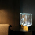 Bolt Bloc Lamp accent lighting creating cozy atmosphere in modern interior
