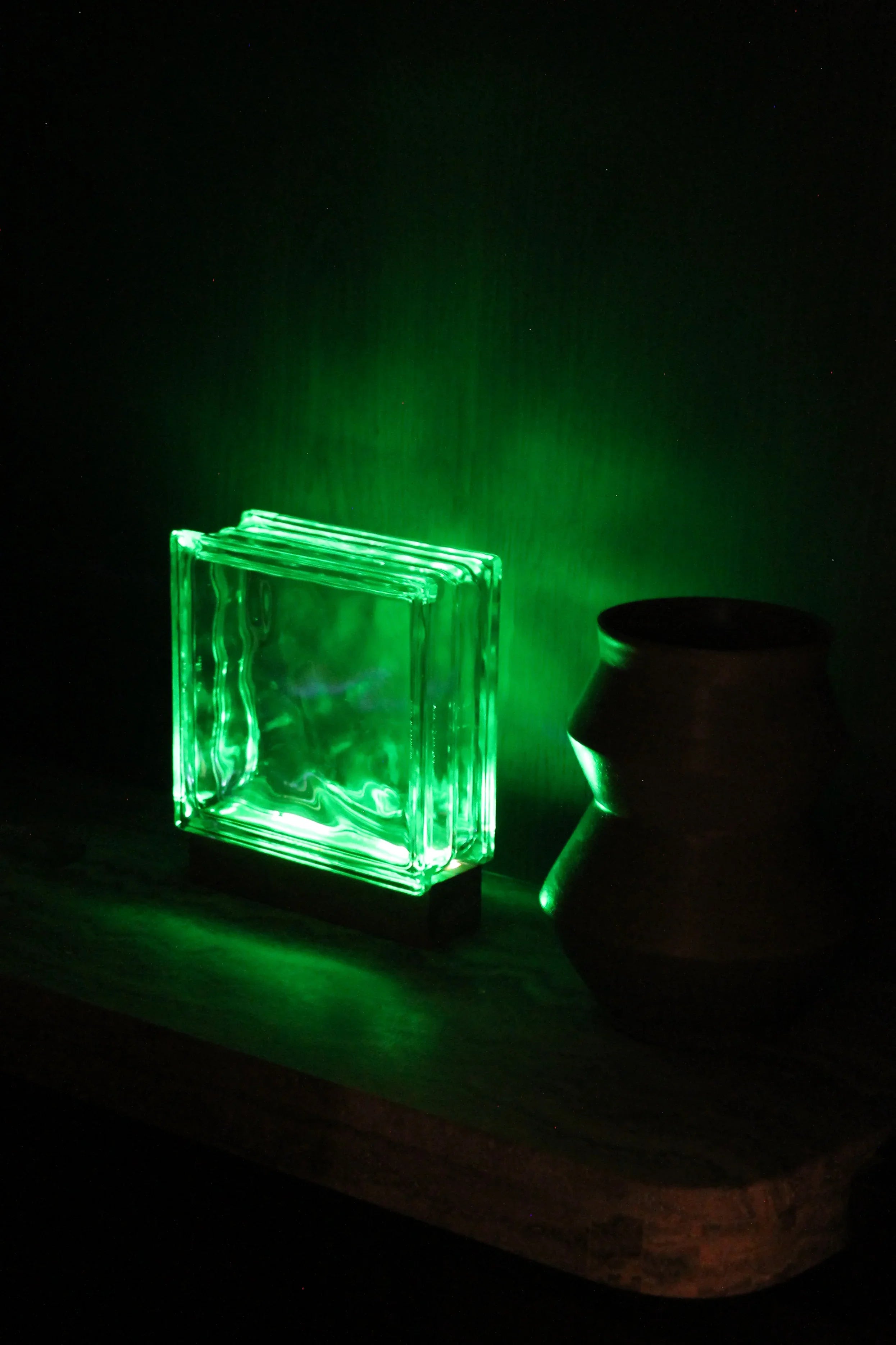 Wired Wave Bloc Lamp