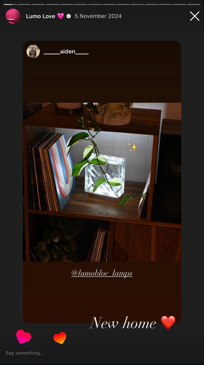 LUMO LOVE customer photo