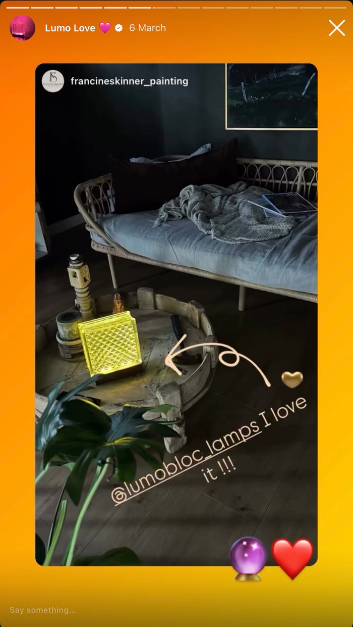 LUMO LOVE customer photo