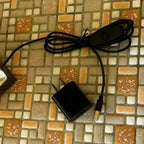 Wired base for Lumo Bloc Lamp - plug-in power adapter for glass block lighting