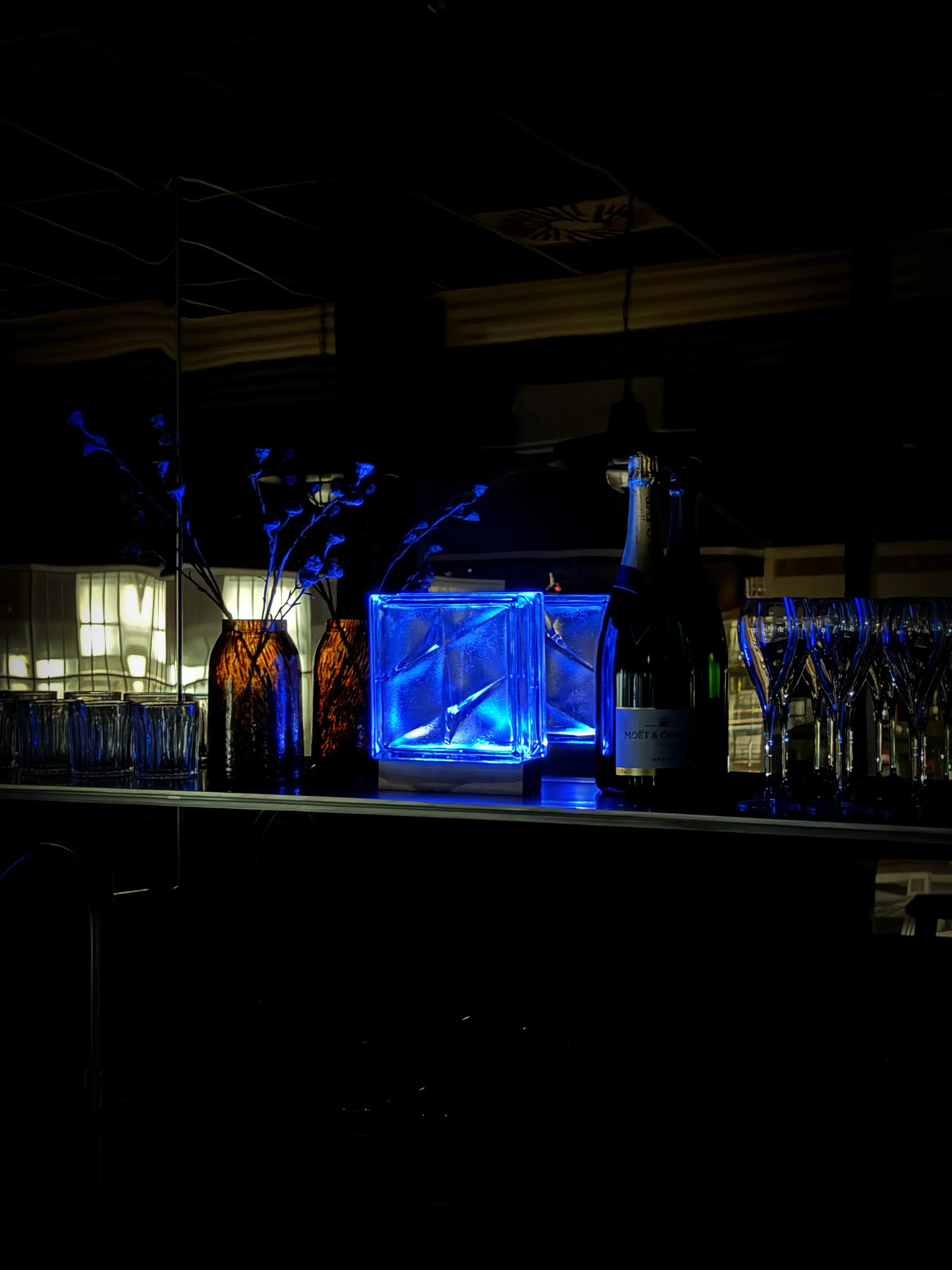 Wired Bolt Bloc Lamp