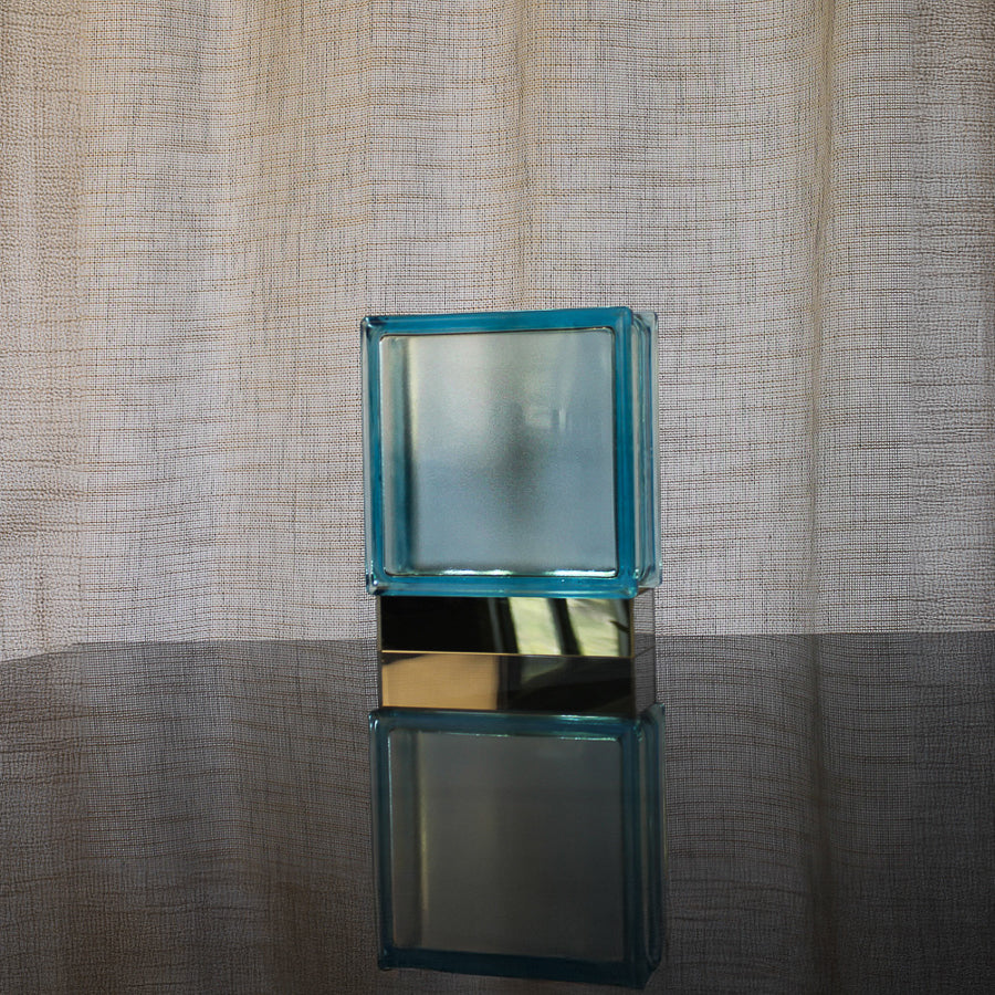 Blue Bloc Lamp